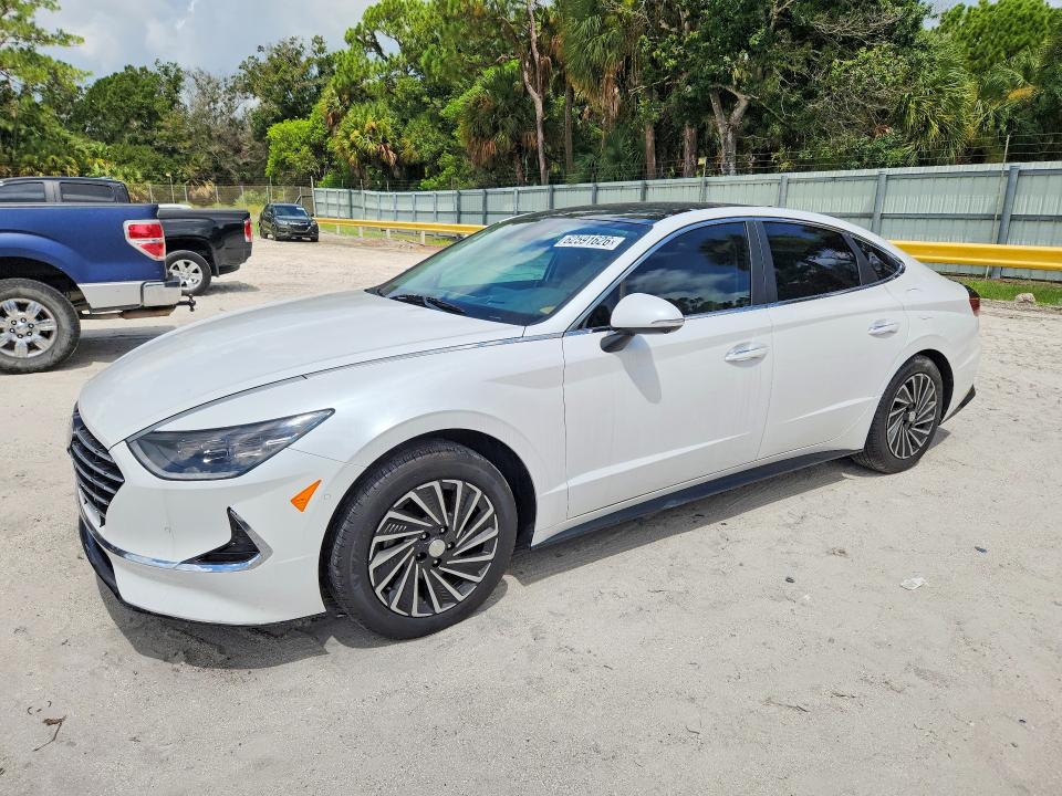 62591626 :رقم المزاد ، KMHL54JJ3NA038932 vin ، 2022 Hyundai Sonata Hybrid مزاد بيع