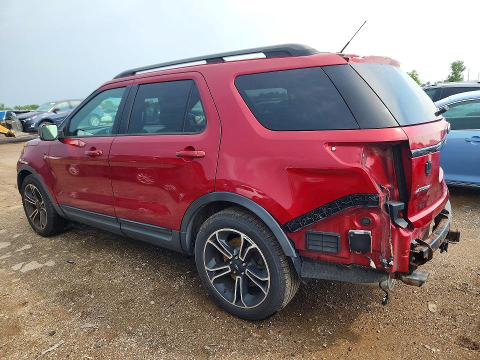 2015 Ford Explorer მანქანა იყიდება აუქციონზე, vin: 1FM5K8GT9FGA75631, აუქციონის ნომერი: 62756166
