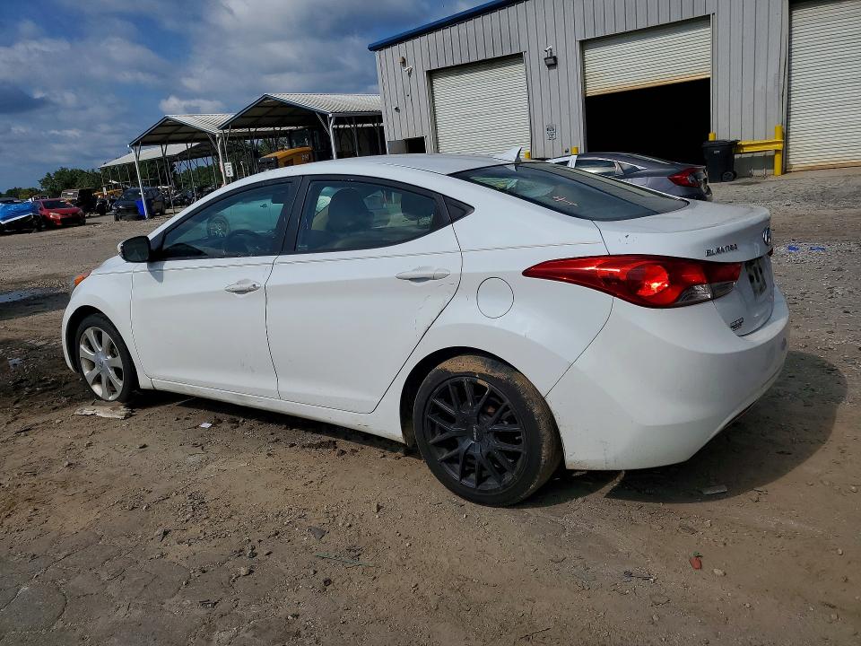 59975376 :رقم المزاد ، 5NPDH4AE6CH092735 vin ، 2012 Hyundai Elantra مزاد بيع