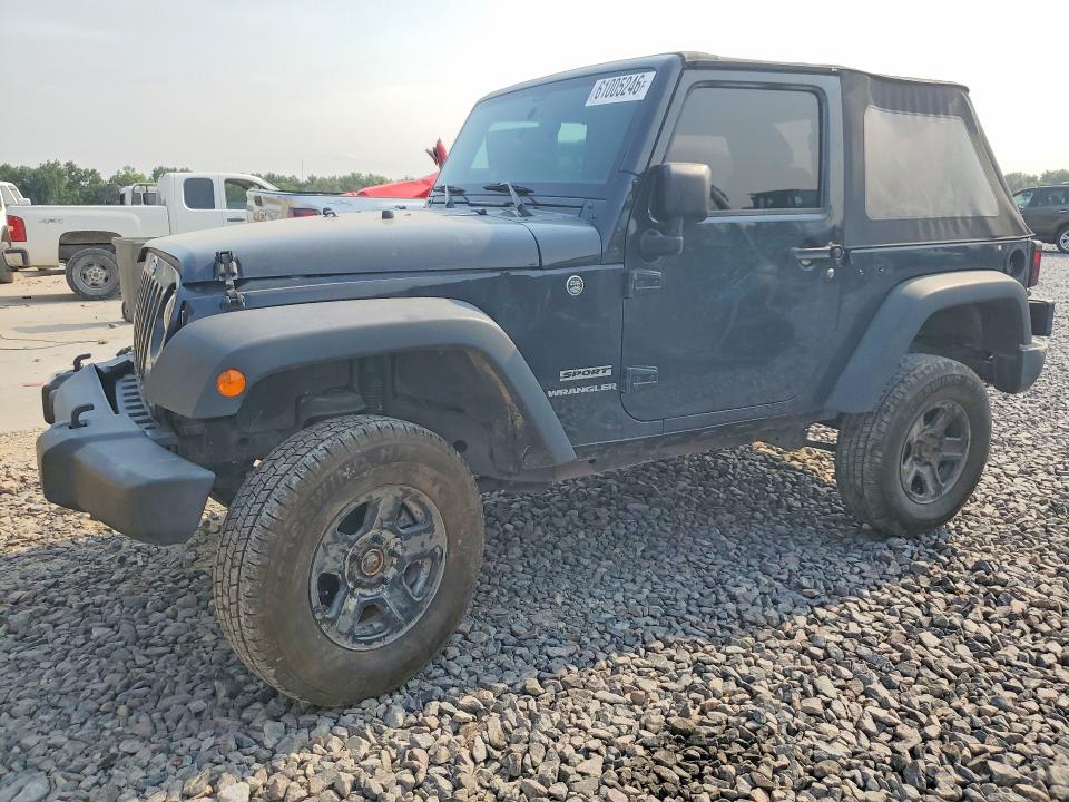 61005246 :رقم المزاد ، 1C4AJWAG1HL532206 vin ، 2017 Jeep Wrangler مزاد بيع