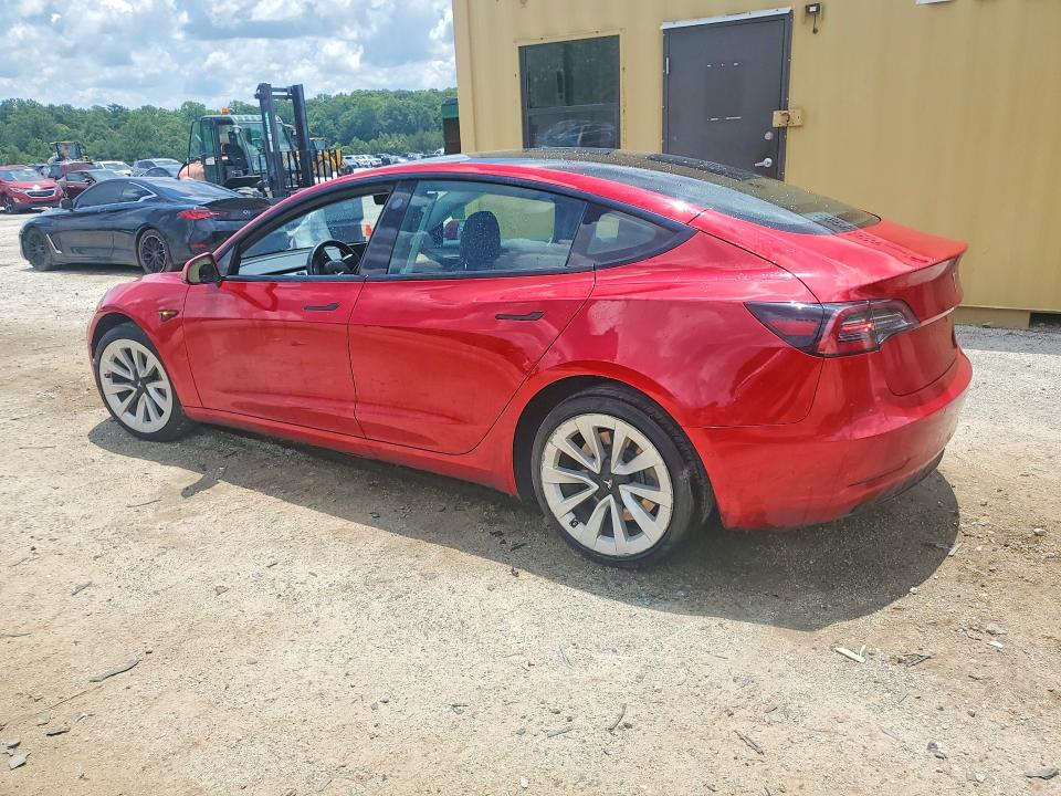 61514176 :رقم المزاد ، 5YJ3E1EA4NF290385 vin ، 2022 Tesla Model 3 مزاد بيع