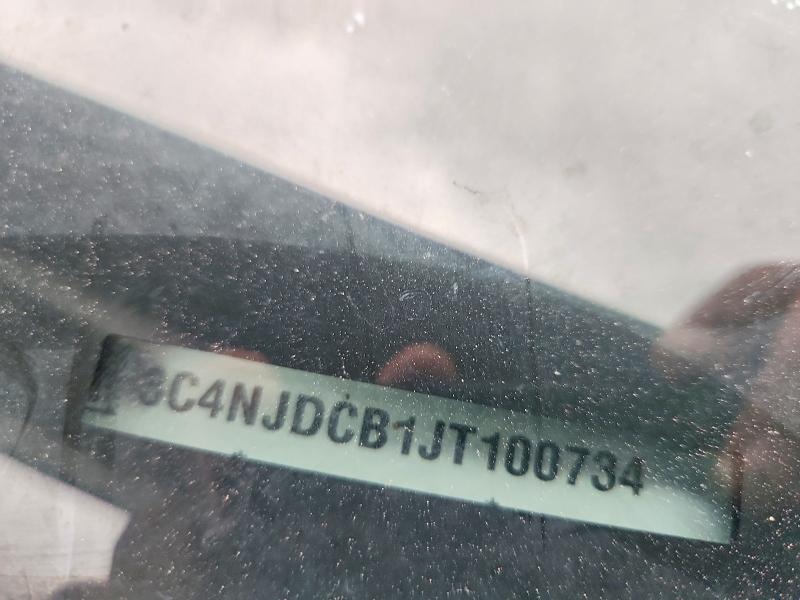 Aukcja sprzedaży 2018 Jeep Compass, vin: 3C4NJDCB1JT100734, numer aukcji: 61962686