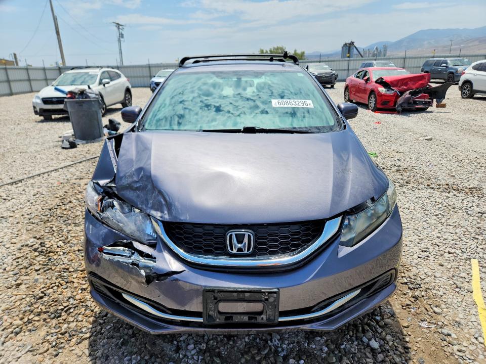 60863296 :رقم المزاد ، 19XFB2F50FE091418 vin ، 2015 Honda Civic مزاد بيع