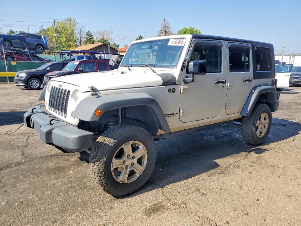 Продажа на аукционе авто 2016 Jeep Wrangler Unlimited, vin: 1C4BJWDG1GL109897, номер лота: 61505836
