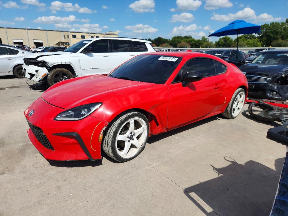 2022 Toyota Gr 86 მანქანა იყიდება აუქციონზე, vin: JF1ZNBF18N8752497, აუქციონის ნომერი: 60389896