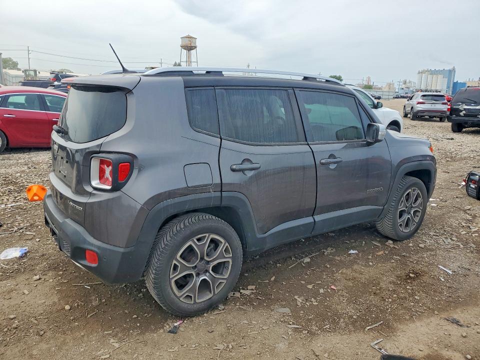 2016 Jeep Renegade მანქანა იყიდება აუქციონზე, vin: ZACCJBDTXGPD46166, აუქციონის ნომერი: 60170576