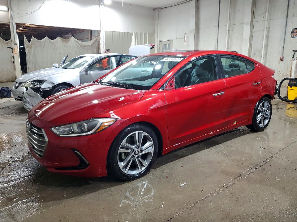 Продаж на аукціоні авто 2017 Hyundai Elantra, vin: KMHD84LF1HU134923, номер лоту: 62143876