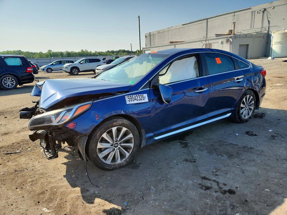 Auction sale of the 2015 Hyundai Sonata, vin: 5NPE34AF6FH203347, lot number: 59542326