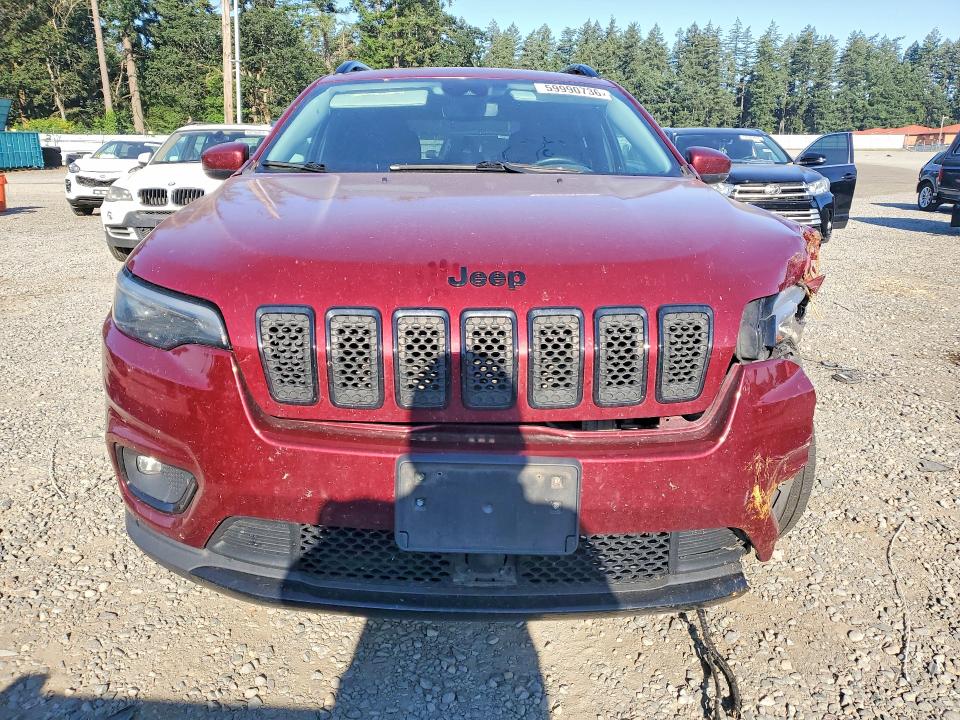59990736 :رقم المزاد ، 1C4PJMLBXMD168016 vin ، 2021 Jeep Cherokee مزاد بيع