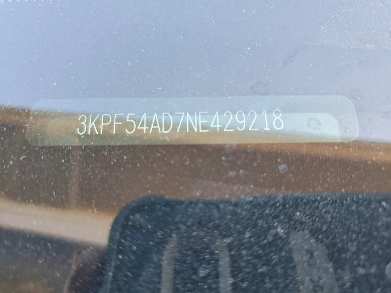 2022 Kia Forte მანქანა იყიდება აუქციონზე, vin: 3KPF54AD7NE429218, აუქციონის ნომერი: 60041776