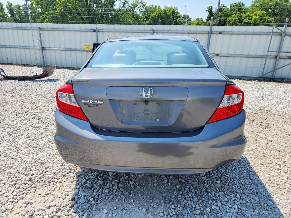 Aukcja sprzedaży 2012 Honda Civic, vin: 2HGFB2F5XCH325016, numer aukcji: 62955006
