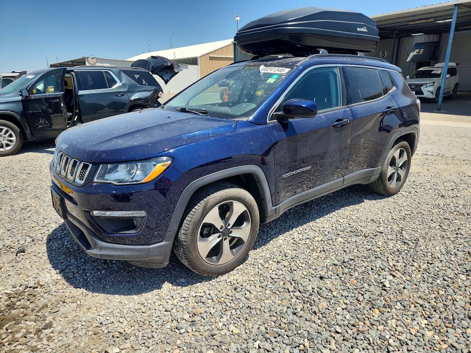 Продаж на аукціоні авто 2018 Jeep Compass, vin: 3C4NJCBBXJT194723, номер лоту: 60241346