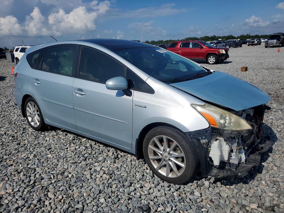 2012 Toyota Prius V მანქანა იყიდება აუქციონზე, vin: JTDZN3EU6C3177886, აუქციონის ნომერი: 62798986