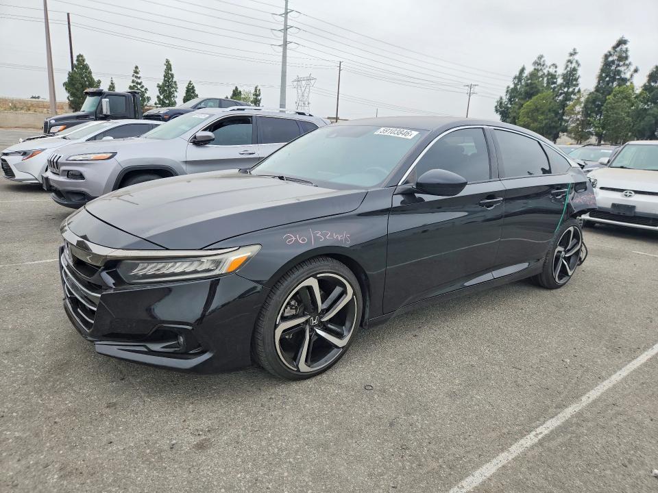 Продажа на аукционе авто 2022 Honda Accord, vin: 1HGCV1F34NA117685, номер лота: 59103846