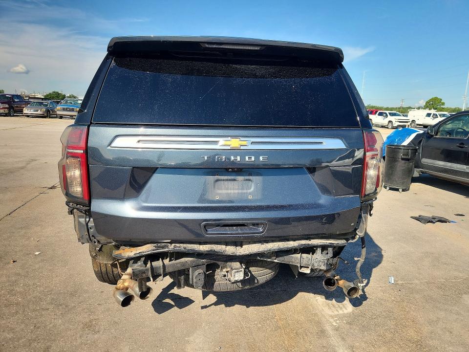 60247256 :رقم المزاد ، 1GNSCTKL9MR158726 vin ، 2021 Chevrolet Tahoe مزاد بيع
