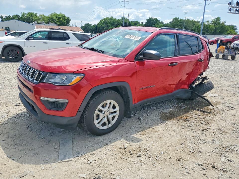Aukcja sprzedaży 2017 Jeep Compass, vin: 3C4NJDAB0HT597207, numer aukcji: 59191786