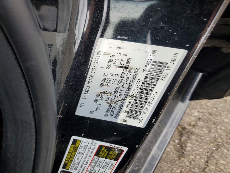Aukcja sprzedaży 2012 Mazda 3, vin: JM1BL1L72C1548997, numer aukcji: 59050216