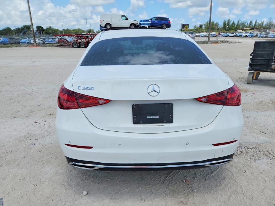 61929816 :رقم المزاد ، W1KAF4GB8RR161292 vin ، 2024 Mercedes-benz C مزاد بيع