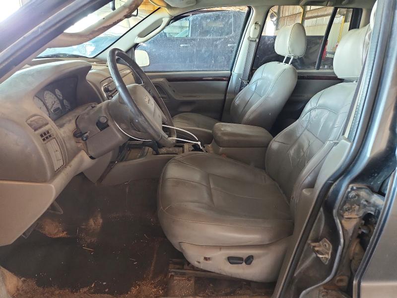62430596 :رقم المزاد ، 1J4GW58N82C128489 vin ، 2002 Jeep Grand Cherokee مزاد بيع