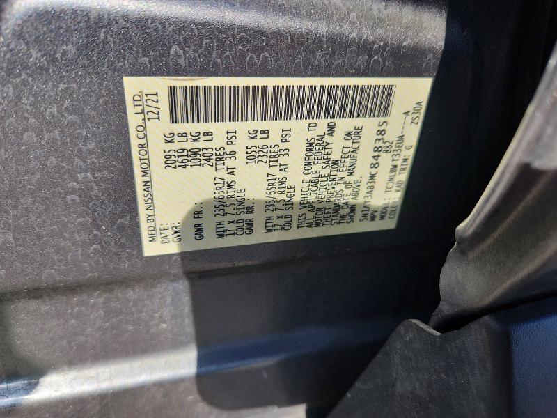 Aukcja sprzedaży 2021 Nissan Rogue, vin: 5N1AT3AB3MC848385, numer aukcji: 60631336