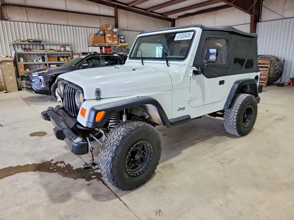 2000 Jeep Wrangler / Tj მანქანა იყიდება აუქციონზე, vin: 1J4FA29P0YP709155, აუქციონის ნომერი: 61008406