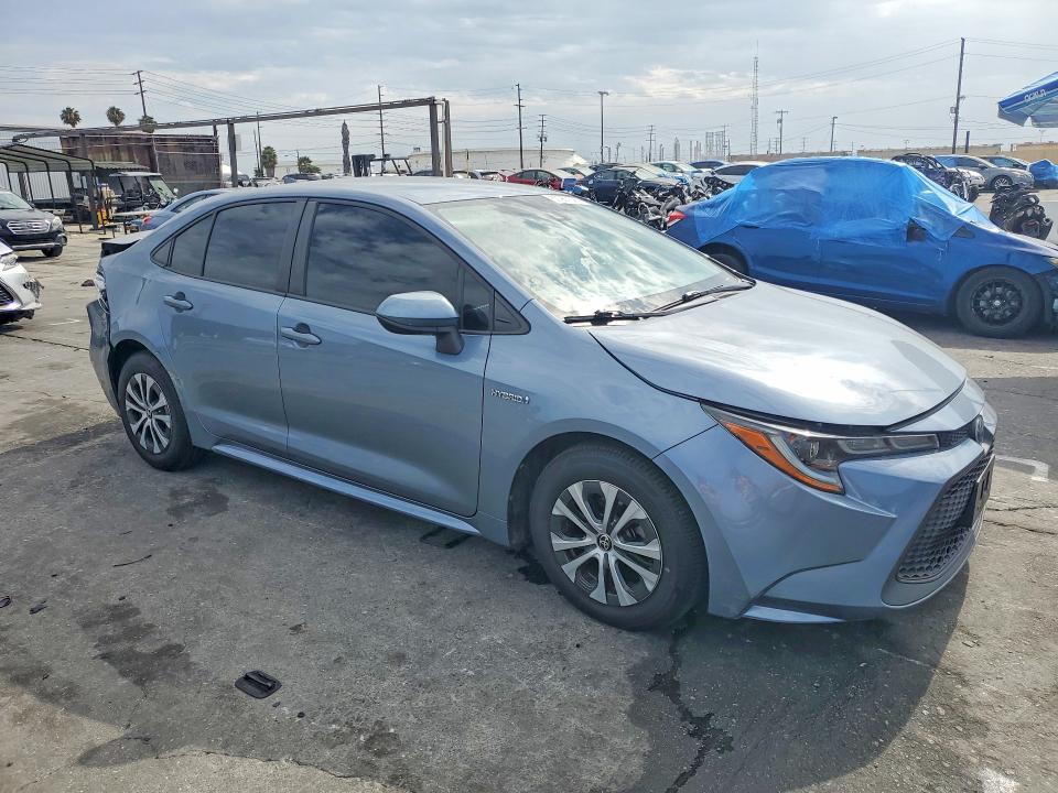 60967026 :رقم المزاد ، JTDEAMDE8MJ007908 vin ، 2021 Toyota Corolla مزاد بيع