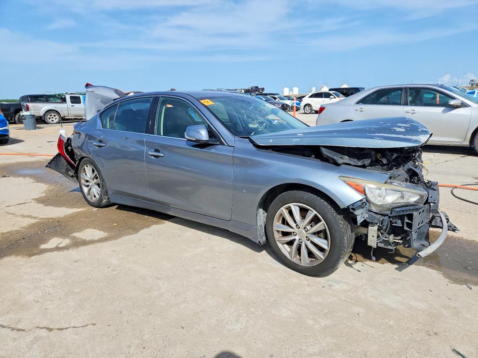 60872756 :رقم المزاد ، JN1BV7AP4FM336799 vin ، 2015 Infiniti Q50 مزاد بيع