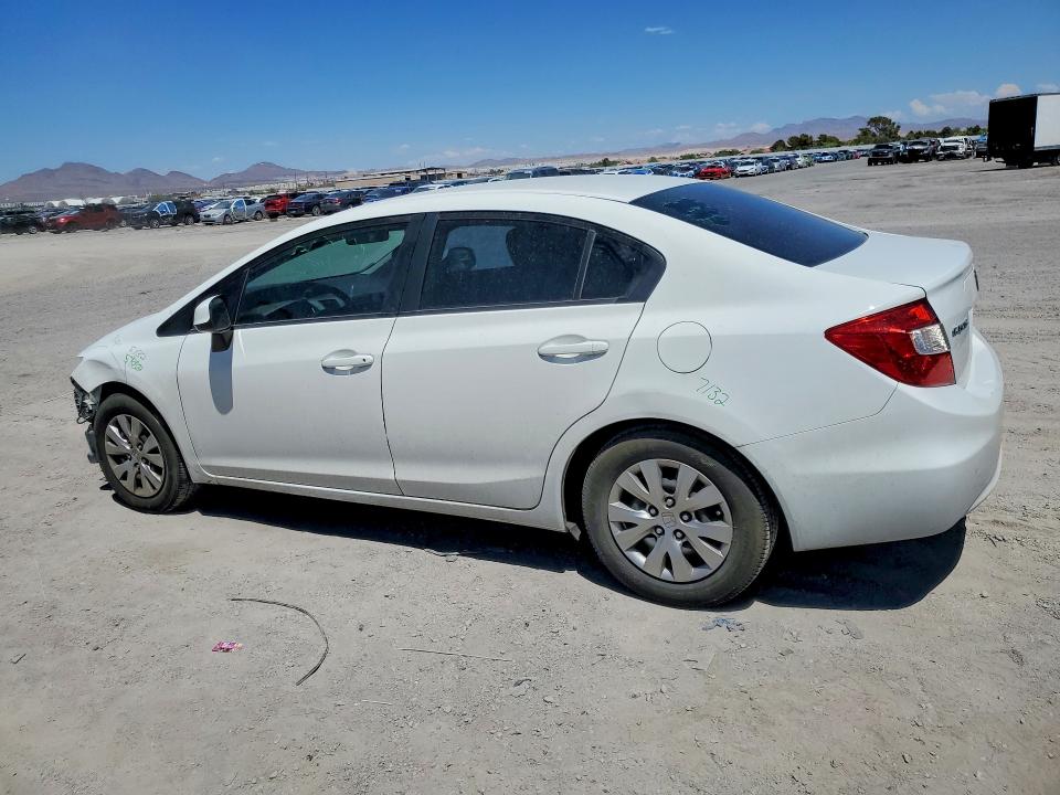 62801646 :رقم المزاد ، 2HGFB2F58CH521682 vin ، 2012 Honda Civic مزاد بيع
