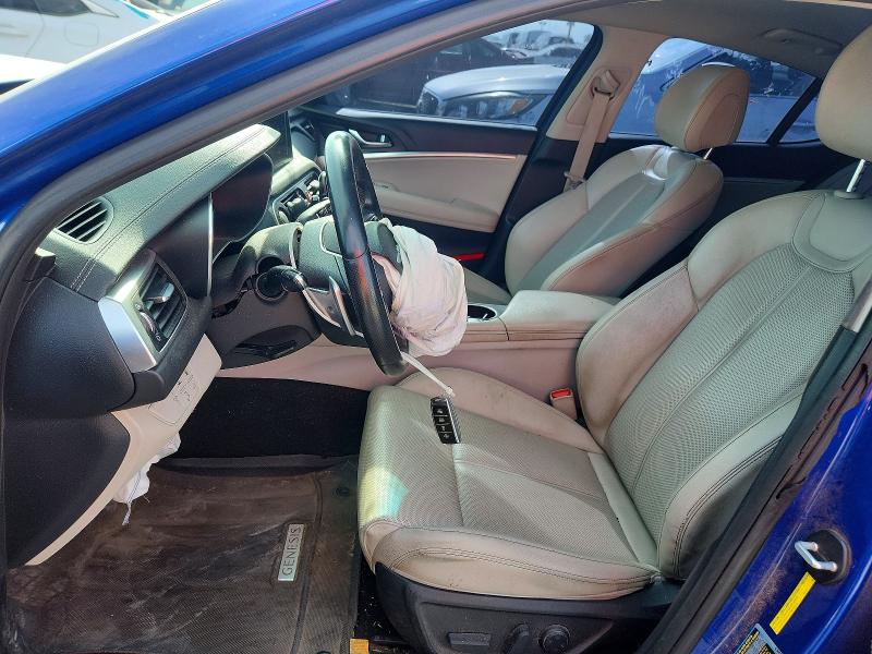 2019 Genesis G70 მანქანა იყიდება აუქციონზე, vin: KMTG64LA9KU025064, აუქციონის ნომერი: 59581536