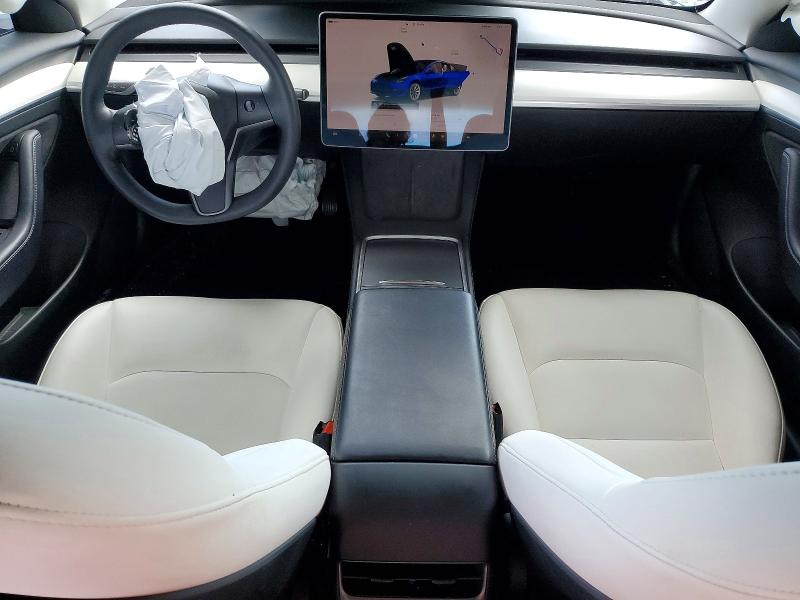 2022 Tesla Model 3 მანქანა იყიდება აუქციონზე, vin: 5YJ3E1EA2NF205186, აუქციონის ნომერი: 59842906