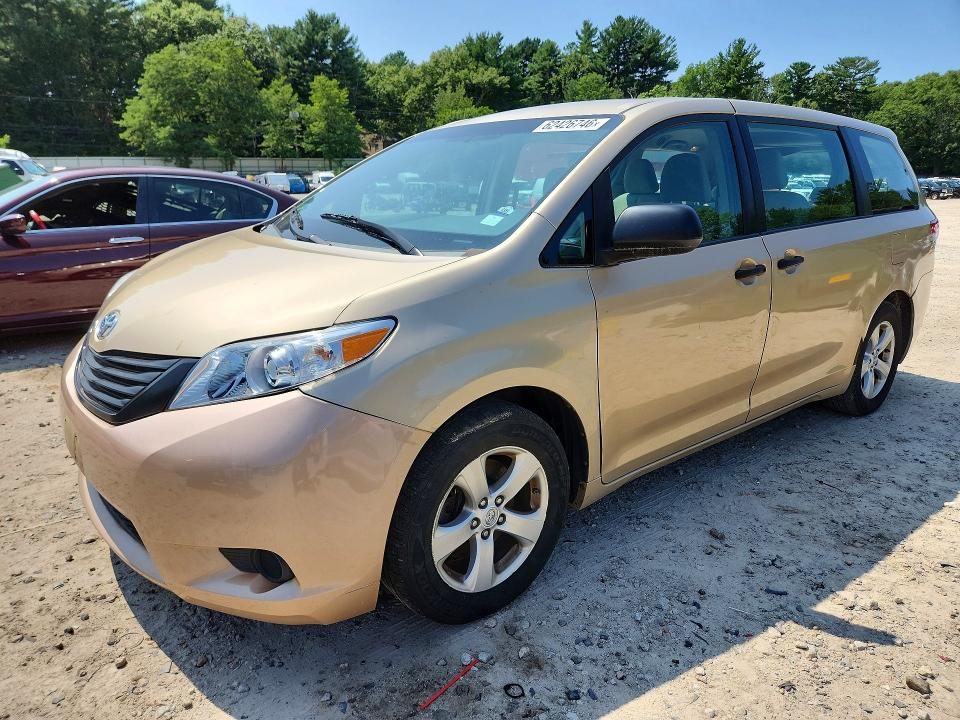 Auction sale of the 2013 Toyota Sienna, vin: 5TDZK3DC2DS360929, lot number: 62426746