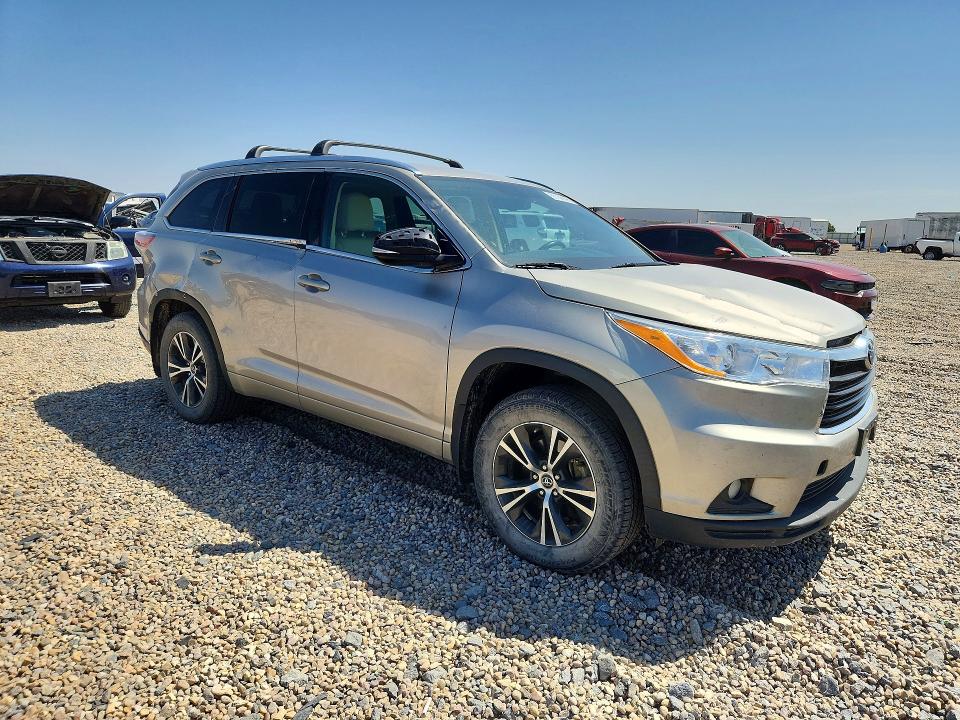 Продажа на аукционе авто 2016 Toyota Highlander, vin: 5TDJKRFH0GS283975, номер лота: 60156896