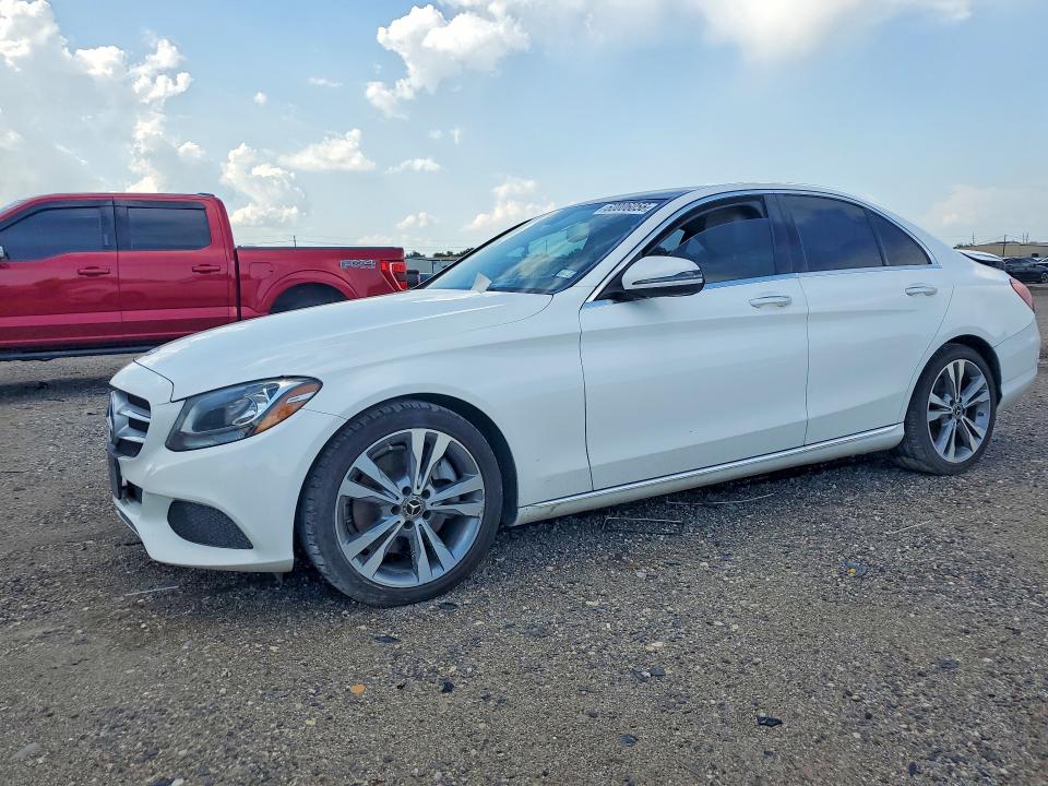 2018 Mercedes-benz C მანქანა იყიდება აუქციონზე, vin: WDDWF4JB5JR314455, აუქციონის ნომერი: 60006056
