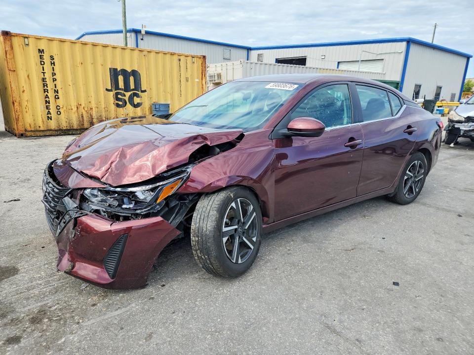 2024 Nissan Sentra მანქანა იყიდება აუქციონზე, vin: 3N1AB8CVXRY314877, აუქციონის ნომერი: 59803676