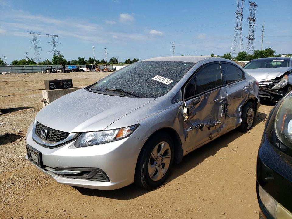 61484716 :رقم المزاد ، 2HGFB2F56DH566086 vin ، 2013 Honda Civic مزاد بيع