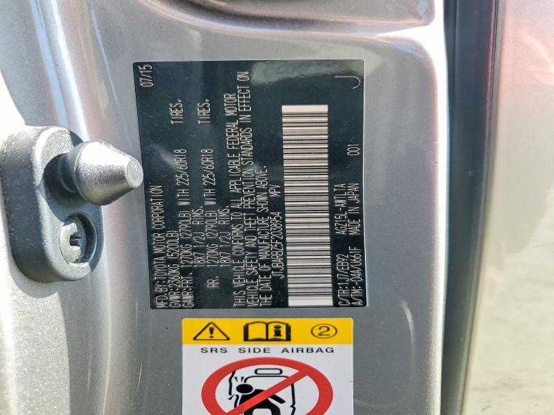 61849166 :رقم المزاد ، JTJBARBZ5F2038954 vin ، 2015 Lexus Nx مزاد بيع