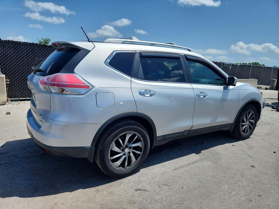 2014 Nissan Rogue მანქანა იყიდება აუქციონზე, vin: 5N1AT2MT4EC792876, აუქციონის ნომერი: 61848176