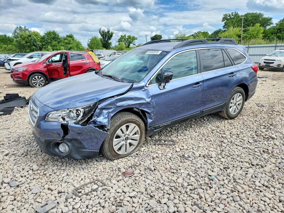 61053876 :رقم المزاد ، 4S4BSACC3F3347503 vin ، 2015 Subaru Outback مزاد بيع