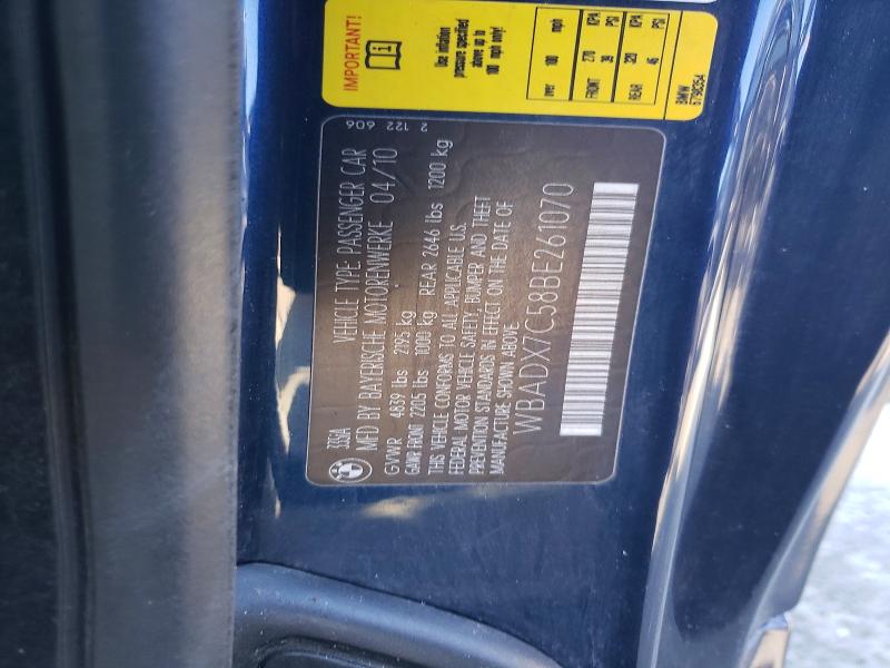 Продажа на аукционе авто 2011 Bmw 335, vin: WBADX7C58BE261070, номер лота: 61612166