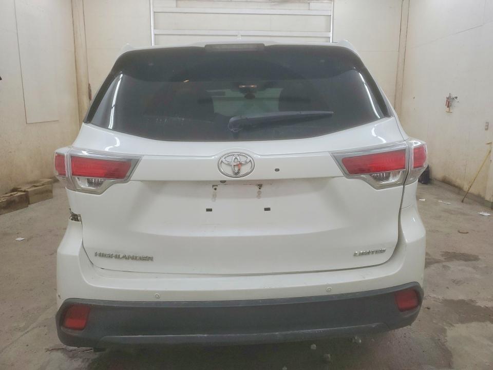 Aukcja sprzedaży 2016 Toyota Highlander, vin: 5TDYKRFH2GS124423, numer aukcji: 62672196