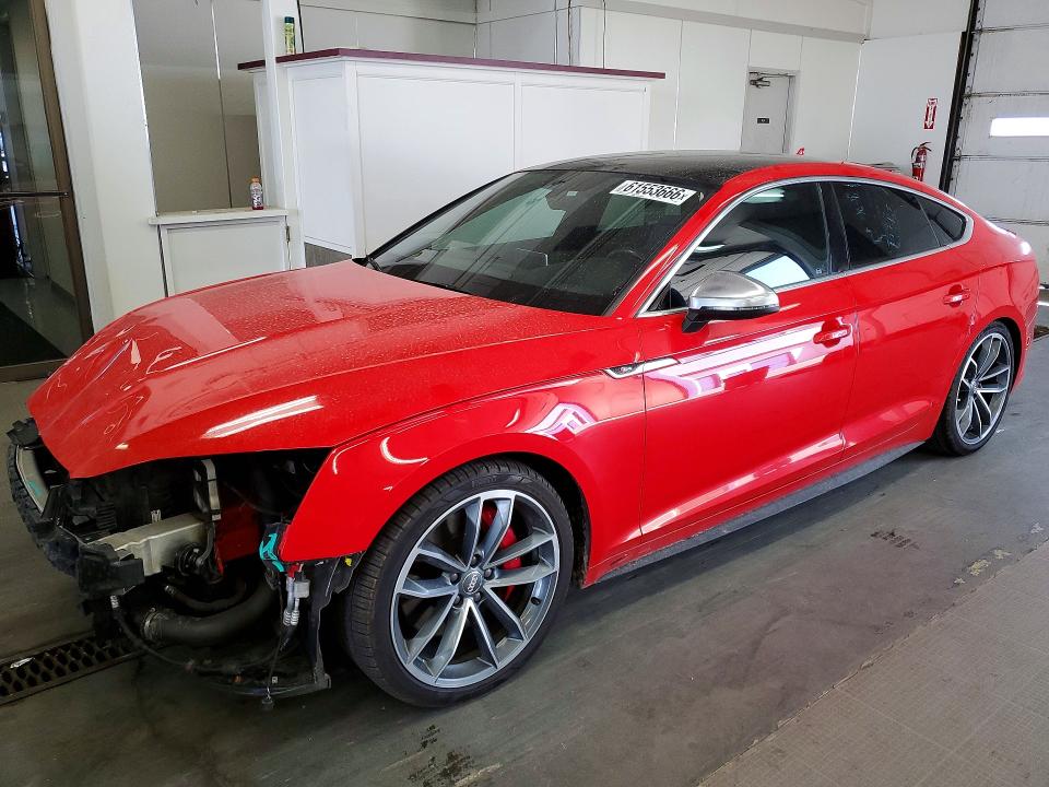 Aukcja sprzedaży 2018 Audi S5, vin: WAUC4CF57JA053096, numer aukcji: 61553666