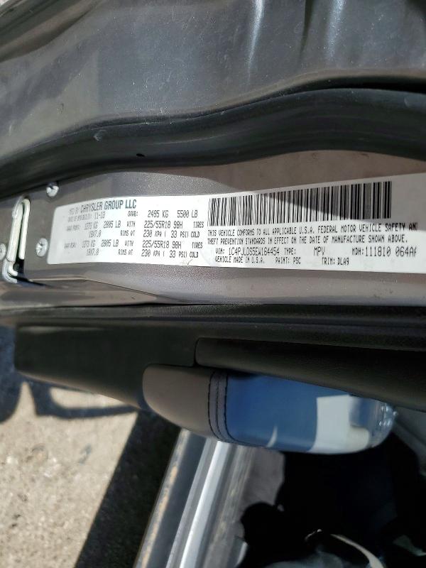 Продаж на аукціоні авто 2014 Jeep Cherokee, vin: 1C4PJLDS5EW164454, номер лоту: 61320956