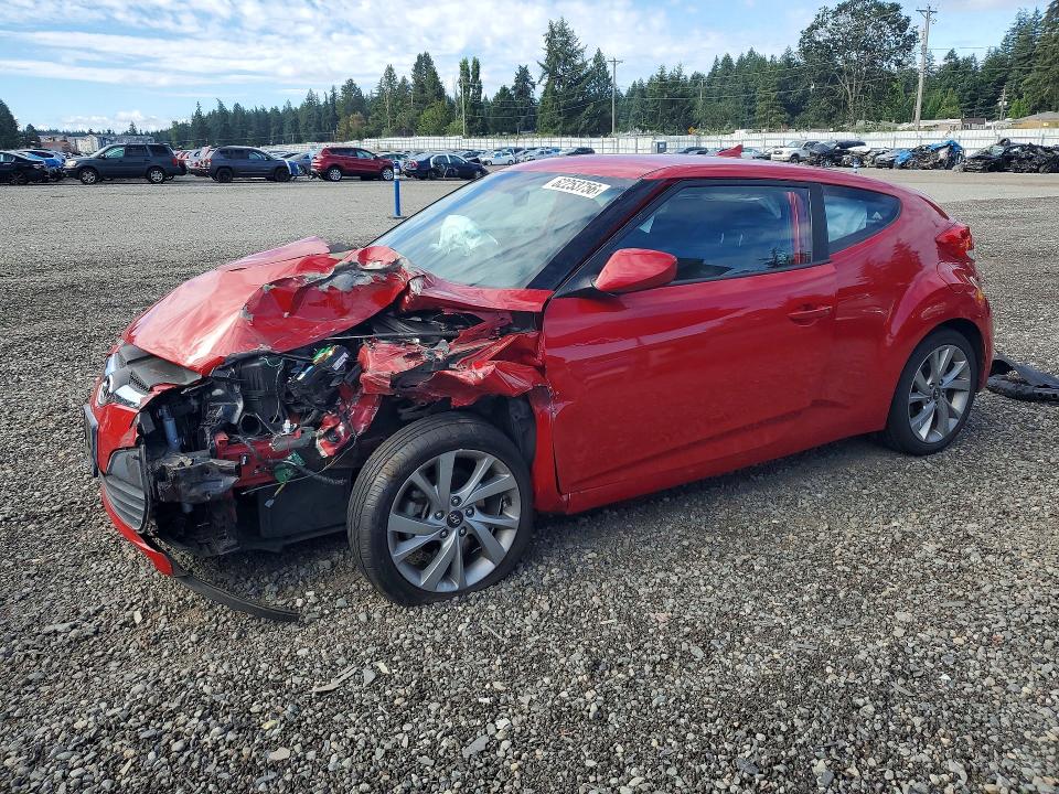 2016 Hyundai Veloster მანქანა იყიდება აუქციონზე, vin: KMHTC6AD9GU271338, აუქციონის ნომერი: 62253756