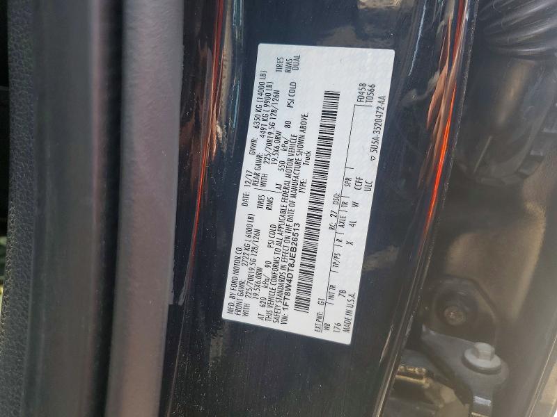 Продажа на аукционе авто 2018 Ford F450, vin: 1FT8W4DT8JEB26513, номер лота: 59298526