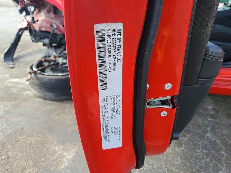 Aukcja sprzedaży 2021 Dodge Charger, vin: 2C3CDXBGXMH659648, numer aukcji: 63533966