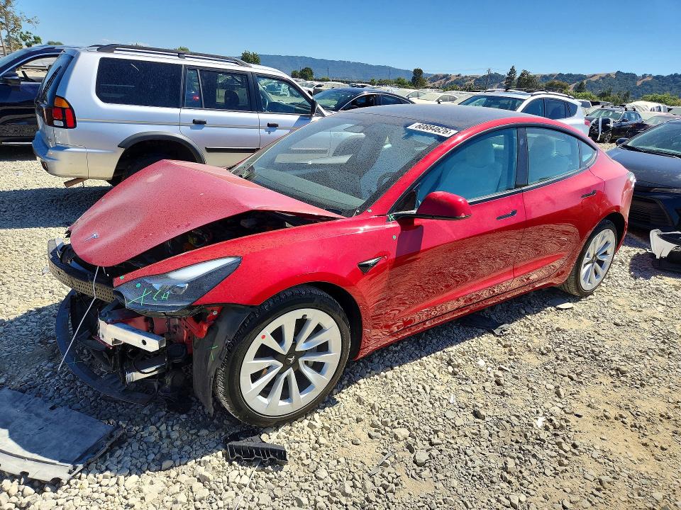 Продажа на аукционе авто 2023 Tesla Model 3, vin: 5YJ3E1EA4PF621064, номер лота: 60884626