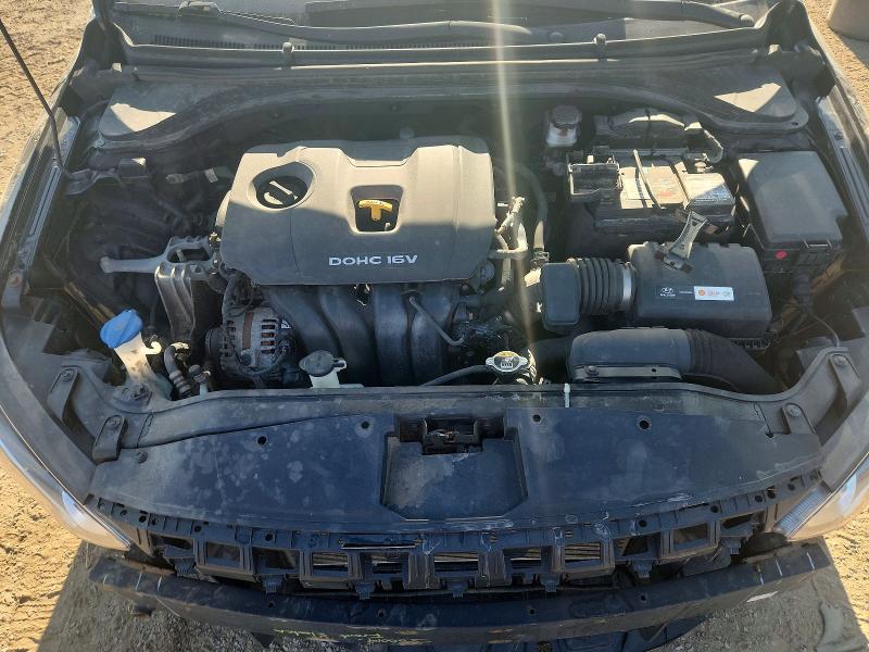 2017 Hyundai Elantra მანქანა იყიდება აუქციონზე, vin: KMHD84LF9HU187563, აუქციონის ნომერი: 57012626