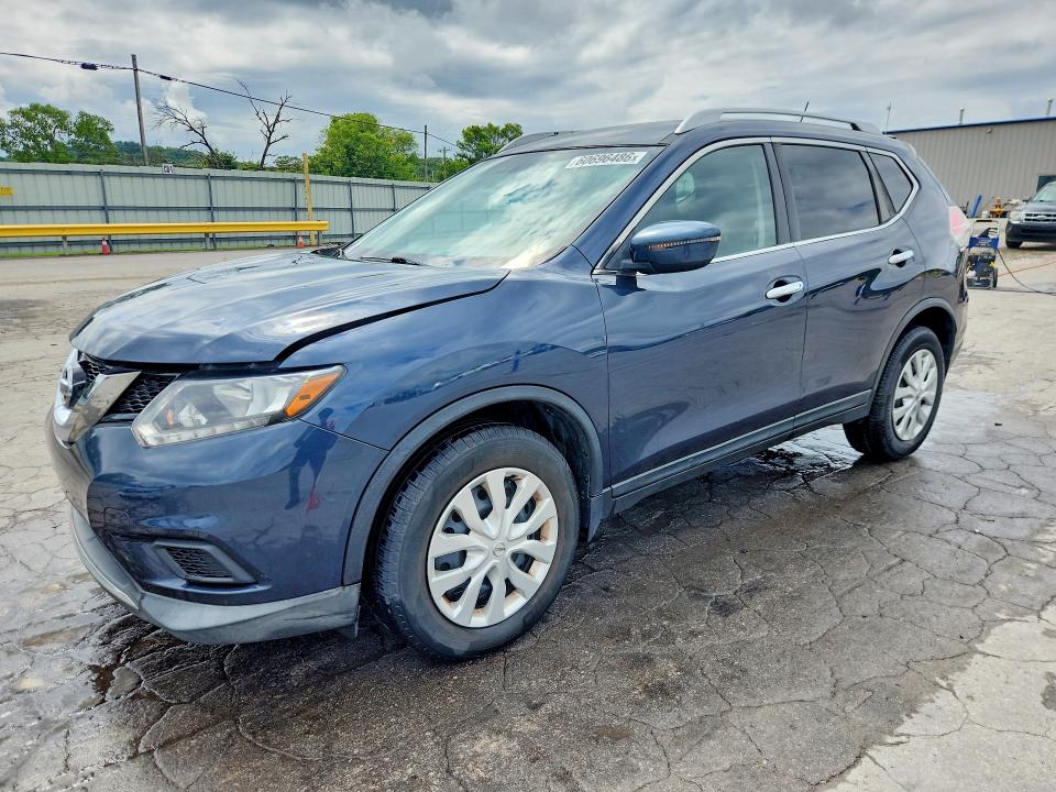 2016 Nissan Rogue მანქანა იყიდება აუქციონზე, vin: KNMAT2MV5GP712146, აუქციონის ნომერი: 60696486