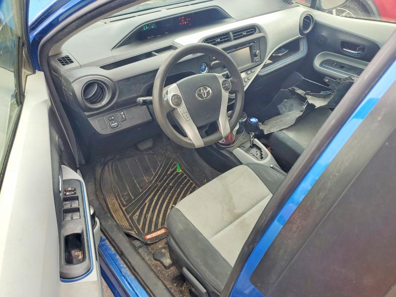 59725086 :رقم المزاد ، JTDKDTB3XC1014072 vin ، 2012 Toyota Prius C مزاد بيع