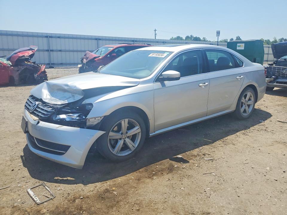 2014 Volkswagen Passat მანქანა იყიდება აუქციონზე, vin: 1VWBN7A33EC121443, აუქციონის ნომერი: 59195656
